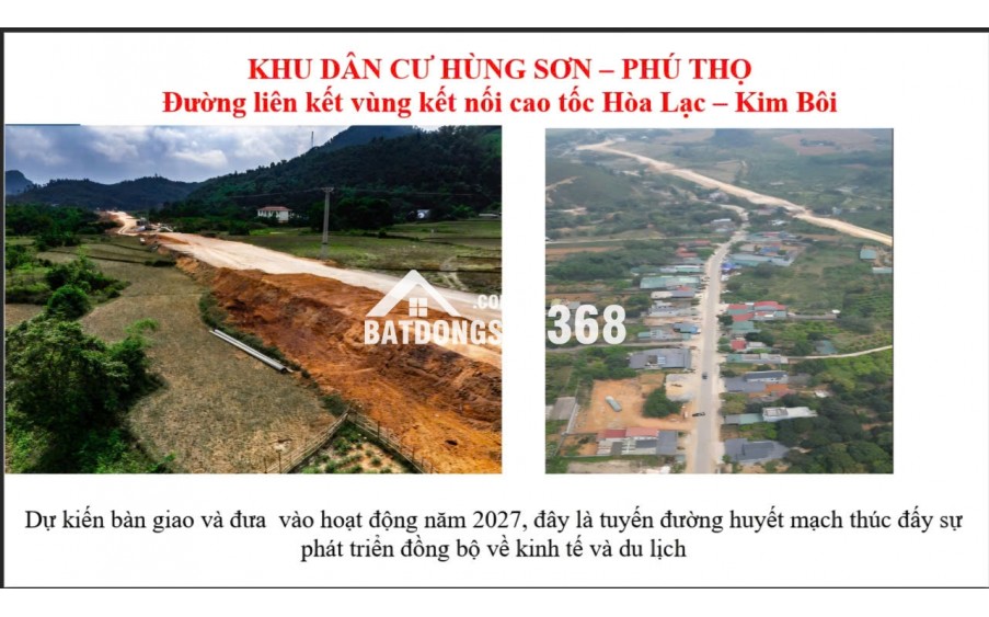 CHỈ TỪ 290TR MUA 1 LÔ ĐẤT – TẶNG 1 LÔ LIỀN KỀ TẠI KIM BÔI, HÒA BÌNH